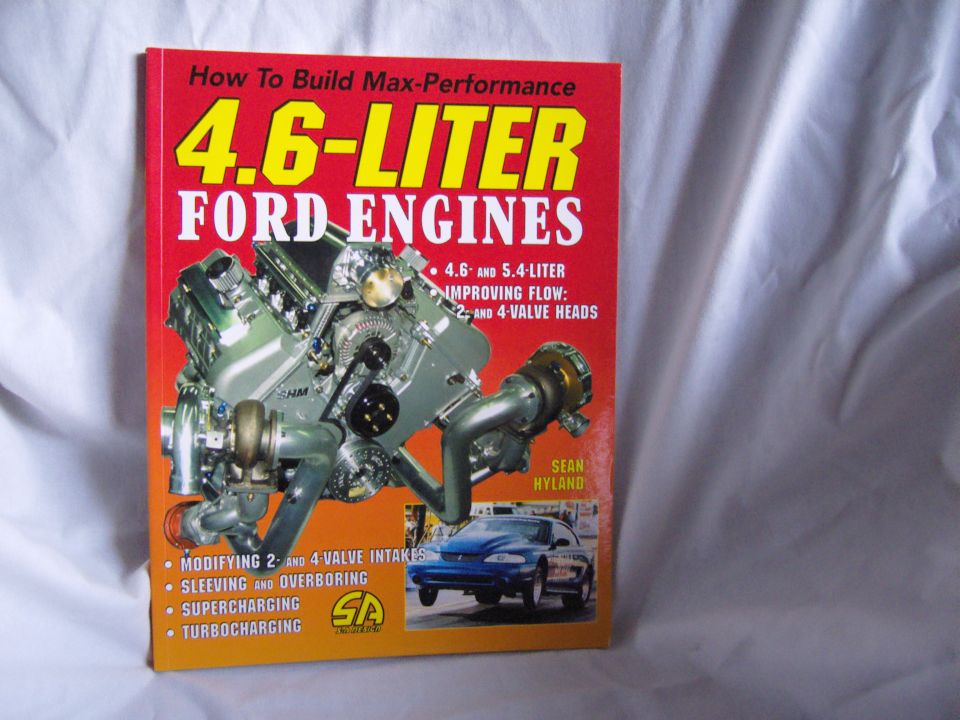 Book cover, How To Build Max-Performance 4.6-Liter Ford Engines by Sean Hyland