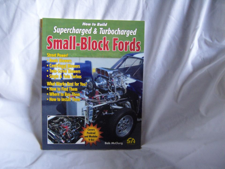 Book cover: How to Build Supercharged & Turbocharged Small-Block Fords by Bob McClurg