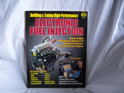 2007 Ford Mustang - Front cover of an automotive how-to book on building and tuning high-performance electronic fuel injection systems.