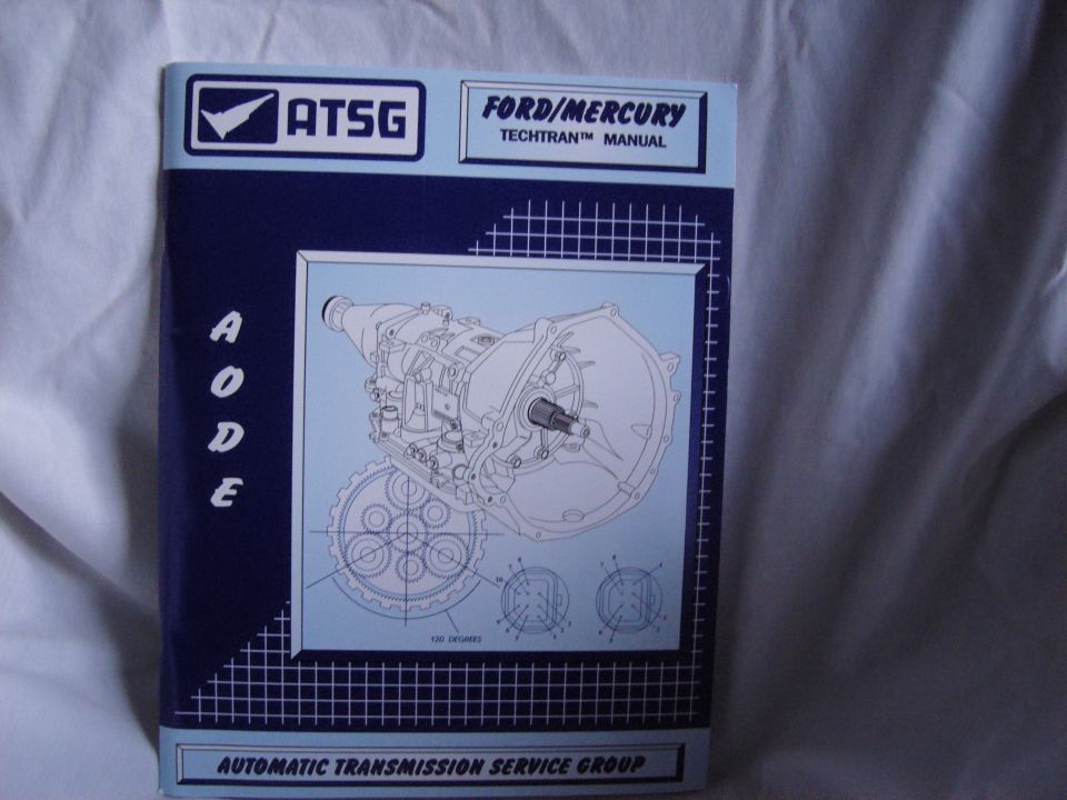 Cover of ATSG Ford/Mercury AODE Techtran transmission rebuild manual