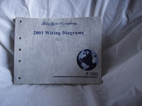 2007 Ford Mustang - Front cover of the Ford Motor Company 2001 F-150 wiring diagrams manual.