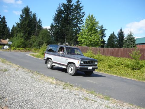 1986 Ford Bronco II - The first drive with me riding shotgun