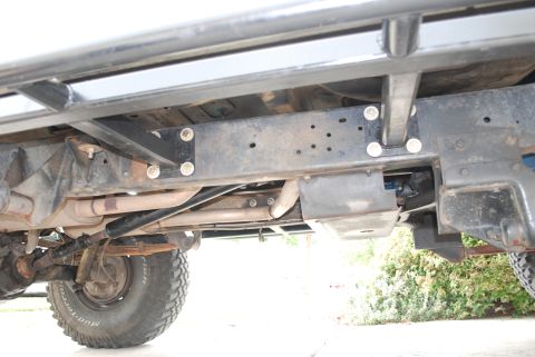 1978 Ford Bronco - mounted with grade 8 bolts
