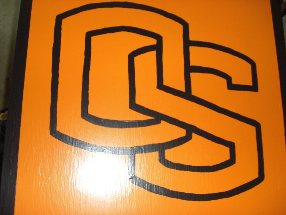 Intertwined OS logo on orange background
