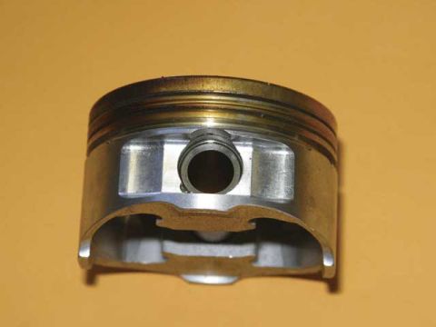 2007 Ford Mustang - Close-up photo of a physical piston, not a technical document.