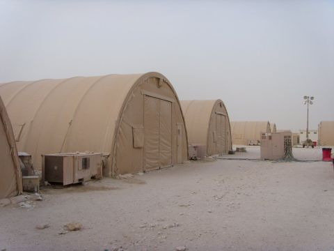 1978 Ford Bronco - Tent city at Al Udeid, Qatar.