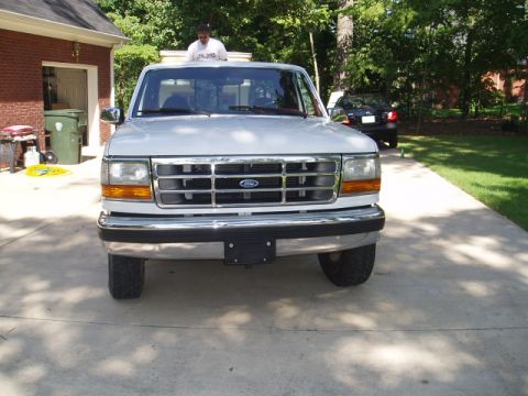 1980 Ford Bronco - the new to us F250 95 model with 460. 95k