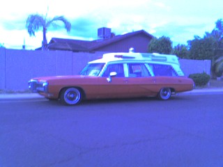 1991 Ford Bronco - This vehicle appears to be a hearse, not a 1991 Ford Bronco.