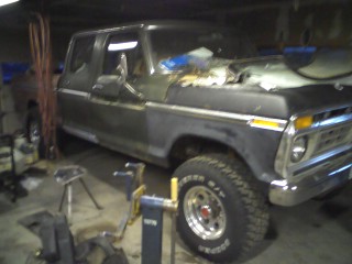 1979 Ford Bronco - my uncles sweet rare long box highboy crewcab.