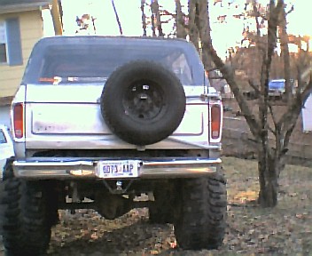 1978 Ford Bronco - 1978 Bronco Rear