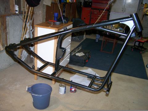 1988 Suzuki Samurai - frame ready to prime