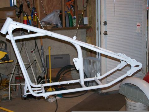 1988 Suzuki Samurai - primed frame