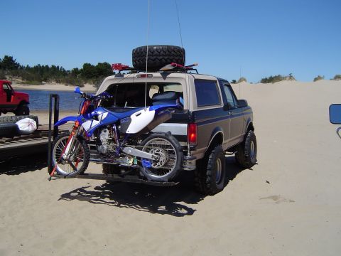 1989 Ford Bronco - Went over and saw Weber's group off