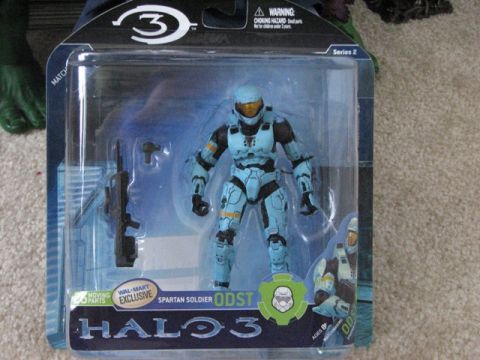 1991 Ford Bronco - This Halo 3 action figure is a Wal-Mart exclusive Spartan Soldier ODST.