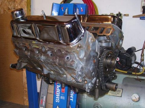 1991 Ford Bronco - Pic of rebuilt 351W I have for sale.
