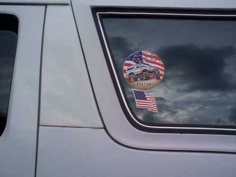 1992 Ford Bronco - Full Size Bronco Club Sticker Pic