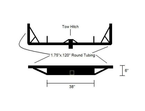 1992 Ford Bronco - Rear bumper design from Chris Chu