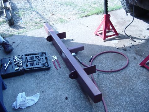 1992 Ford Bronco - Rear bumper courtesy of Tim Crase