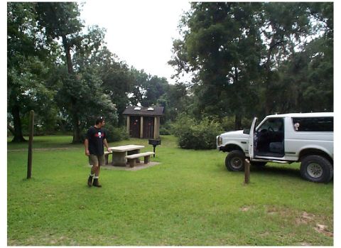 1992 Ford Bronco - Campsite at Lake Delancy