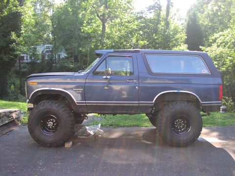 new tires - 1986 Ford Bronco