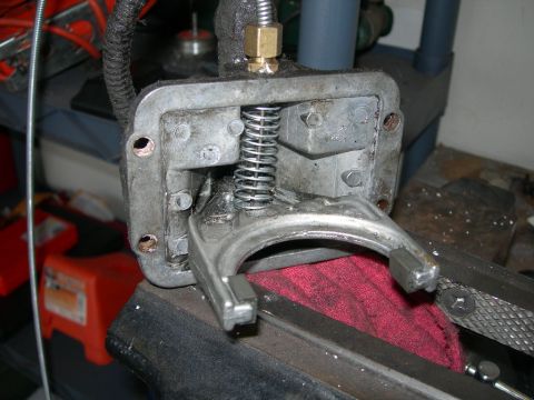 1991 Jeep Wrangler - Internal view of a mechanical component, possibly from a vehicle's drivetrain.