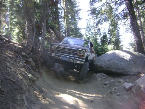 1986 Ford Bronco - Strawberry trail 8-16-08