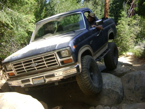 1986 Ford Bronco - Strawberry trail 8-16-08