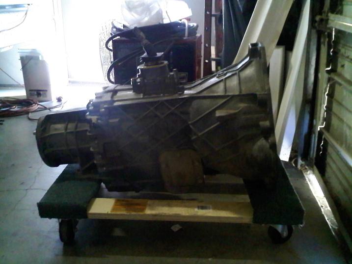 transmission on a dolly