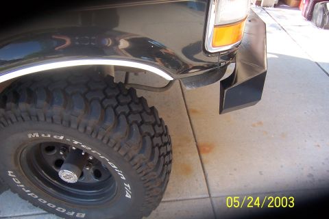 1996 Ford Bronco - no more rubbing