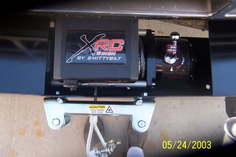 1996 Ford Bronco - hiddin winch sort of