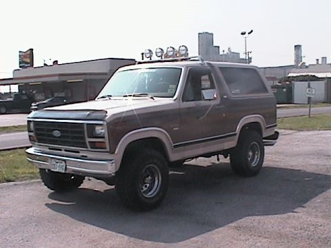 1982 Ford Bronco - Me before we left