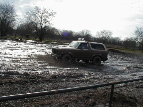 1982 Ford Bronco - Mudding