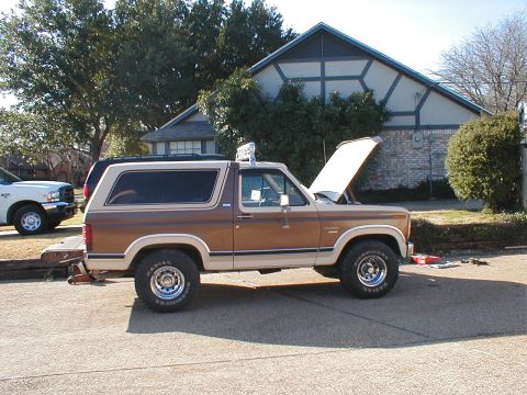 1982 Ford Bronco - Before Body lift