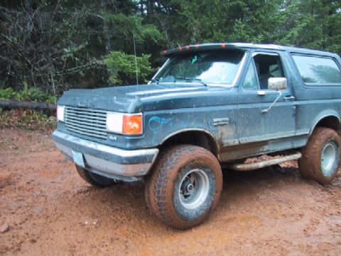 1989 Ford Bronco - This Ford Bronco appears to be from the late 1980s, not a 1989 model.