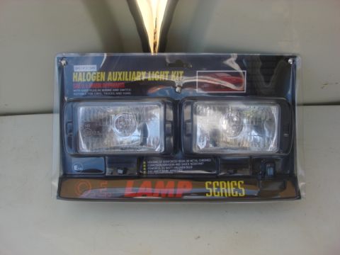 1983 Ford Bronco - The front lights did not work on the cart and harbor freight had these on sale. not bad for $5