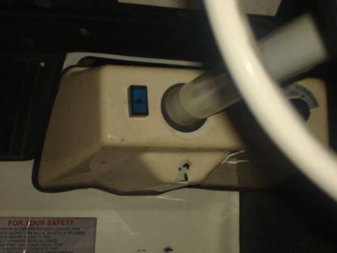 1983 Ford Bronco - i removed the old switch and put this lighted switch in its place.