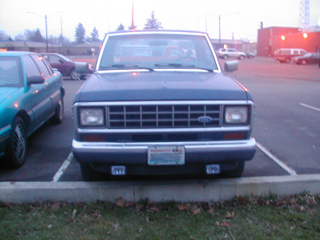 1986 Ford Ranger - dig those fog lights!