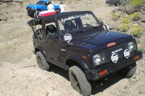 1988 Suzuki Samurai - Hella 500 Lights
