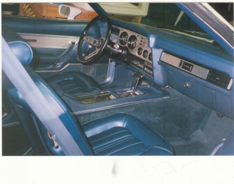 1975 Ford Mustang — Interior of my 1976 Cobra II