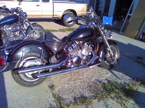 2002 Kawasaki Ninja - Yamaha RoadStar I got to ride.