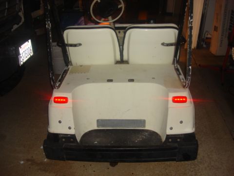1983 Ford Bronco - these are plenty bright and very visable. these are only running lights as i not decided to run brake lights yet......