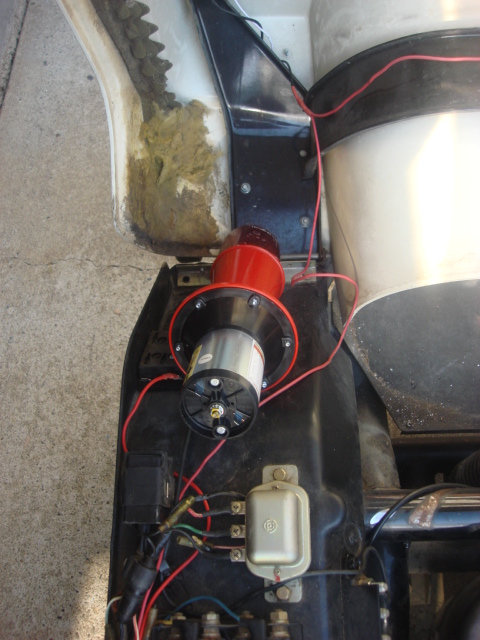 1983 Ford Bronco - Here is the new rear light power wire.