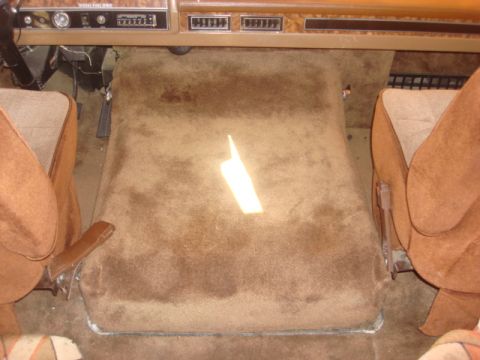 1983 Ford Bronco - Here is a brighter shot of the motor cover.