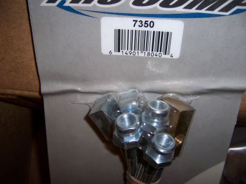 1991 Ford Bronco - Brake line fittings packaged with part number 7350.