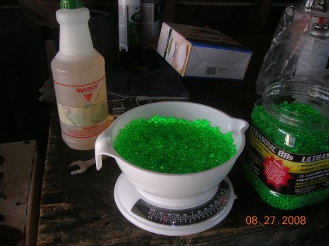 1985 Ford Bronco - 10 oz's plastic pellets