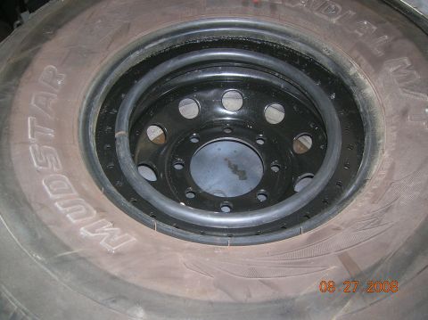 1985 Ford Bronco - anti-coning ring.