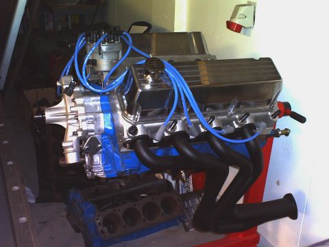 1996 Ford Bronco - Better picture of my new 545 engine