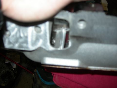 1984 Ford Bronco - Air diverter/roof support at the rear.