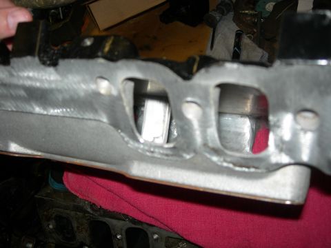 1984 Ford Bronco - Front roof support and air diverter.