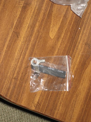 1995 Ford Bronco - A close-up shows a small electrical component, likely a terminal, packaged with heat shrink tubing.
